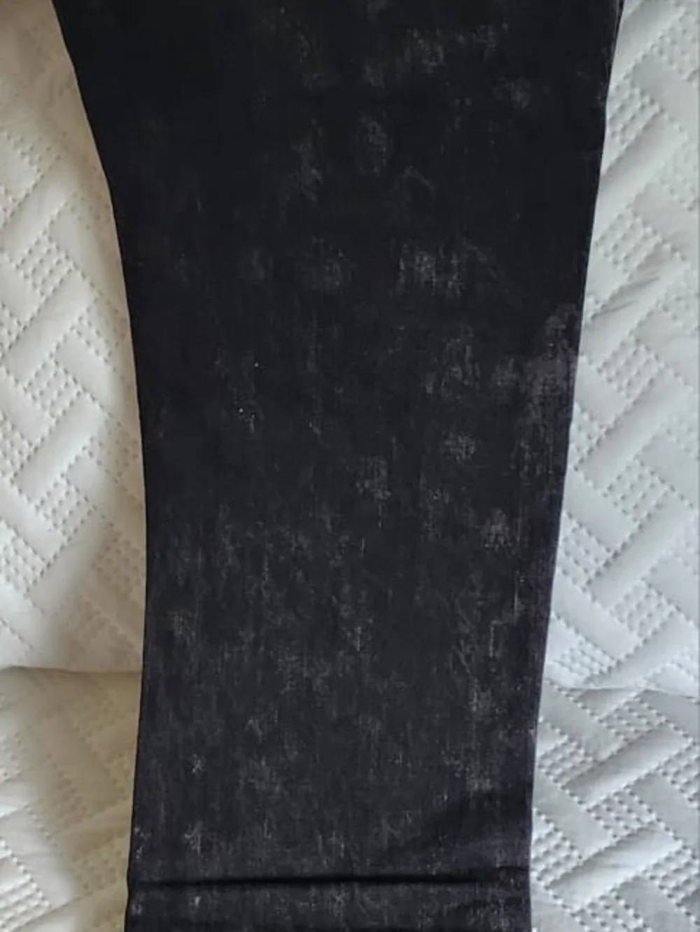 BLK DNM Men's Black Acid-Wash Jeans